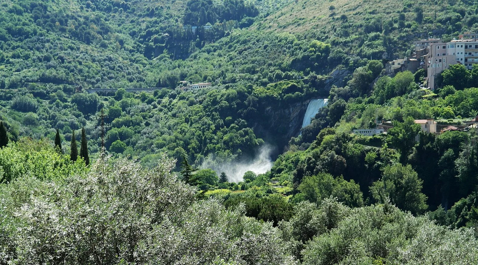 La gola dell'Aniene sotto Tivoli