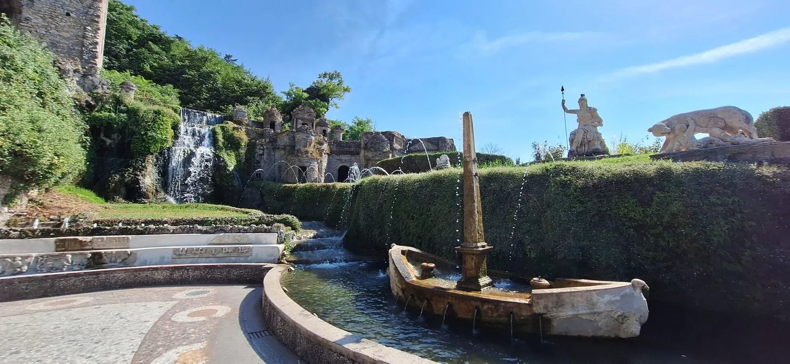 Giardini e fontane di Villa d'Este a Tivoli